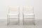 Italian Steel & Upholstery Side Chairs, 1960s, Set of 2, Image 4