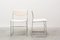 Italian Steel & Upholstery Side Chairs, 1960s, Set of 2, Image 3