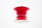 Red Pendant Lamp, Denmark 5