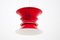 Red Pendant Lamp, Denmark, Image 3
