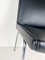 Schwarzer AP40 Airport Chair aus Leder von Hans J. Wegner 6