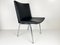 Schwarzer AP40 Airport Chair aus Leder von Hans J. Wegner 1