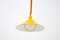 Yellow Pendant Lamp from E.S. Horn Aalestrup, Denmark, 1960s 1