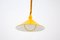 Yellow Pendant Lamp from E.S. Horn Aalestrup, Denmark, 1960s, Image 1