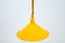 Yellow Pendant Lamp from E.S. Horn Aalestrup, Denmark, 1960s, Image 2