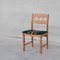 Mid-Century Danish Oak Dining Chairs by Henning Kjærnulf, Set of 6, Image 1