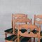 Mid-Century Danish Oak Dining Chairs by Henning Kjærnulf, Set of 6, Image 2