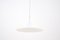 Lámpara colgante danesa blanca, años 60, Imagen 1