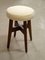 French Oak Stool, 1950s 2