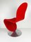 Roter System 1-2-3 Stuhl von Verner Panton für Fritz Hansen, 1973 3