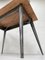 Metal & Oak Table from Tolix, 1950s 14