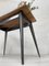 Metal & Oak Table from Tolix, 1950s 12