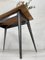 Metal & Oak Table from Tolix, 1950s, Image 12