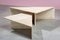 Postmodern Travertine Low Triangular Tables from Up&Up, 1970, Set of 2, Image 3