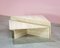 Postmodern Travertine Low Triangular Tables from Up&Up, 1970, Set of 2, Image 6