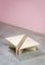 Postmodern Travertine Low Triangular Tables from Up&Up, 1970, Set of 2 8