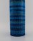 Large Rimini-Blue Glazed Ceramic Vase by Aldo Londi for Bitossi, Image 4