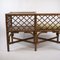 Vintage Bamboo & Rattan Telephone Table or Bench, 1970s, Image 8