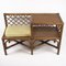 Vintage Bamboo & Rattan Telephone Table or Bench, 1970s, Image 3