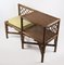 Vintage Bamboo & Rattan Telephone Table or Bench, 1970s, Image 7