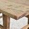 Antique Rustic Elm Console Table 7