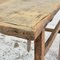 Antique Rustic Elm Console Table 7