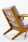 Lounge Chair & Ottoman by Hans J. Wegner for Getama, Set of 2, Image 5