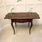 Antique French Rosewood Marquetry Inlaid Centre Table, Image 13