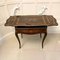 Antique French Rosewood Marquetry Inlaid Centre Table, Image 15