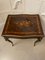 Antique French Rosewood Marquetry Inlaid Centre Table 11