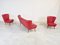 Mid-Century Cocktail Chair Set, 1960s, Set of 3 2