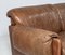 Mid-Century Scandinavian Brown Patchwork Leather 3-Seat Sofa, 1970s 6