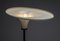 Lampadaire Space Age Mid-Century Jaune et Noir, Italie, 1950s 8