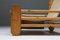 Italian Minimalist Pine Lounge Chairs with Canvas, 1970s, Set of 2, Image 12