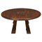 Rustic Round Coffee Table, 1960s, Image 1