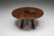 Rustic Round Coffee Table, 1960s 2