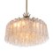 Gold Flaked Murano Glass Tube Chandelier from Doria, Germany, 1960s, Image 12