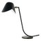 Lámpara de mesa Antony Mid-Century moderna en negro de Serge Mouille, Imagen 1