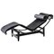 Black LC4 Chaise Longue by Le Corbusier, Pierre Jeanneret & Charlotte Perriand for Cassina, Image 1