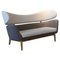 Baker Sofa in Wood and Fabric by Finn Juhl, Image 1