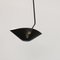 Lámpara de techo Spider moderna en negro con 5 brazos curvos fijos de Serge Mouille, Imagen 9