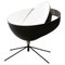 Mid-Century Modern Black Saturn Table Lamp by Serge Mouille 1