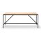 Cache Dining Table in Wood and Steel by Paul McCobb 3