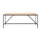 Cache Dining Table in Wood and Steel by Paul McCobb, Image 1