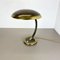 Lámpara de escritorio 6751 Bauhaus alemana de latón de Kaiser Leuchten, Germany, años 50, Imagen 4