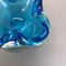 Light Blue Murano Glass Bowl or Ashtray, Italy, 1970s 13