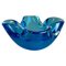 Light Blue Murano Glass Bowl or Ashtray, Italy, 1970s, Image 1