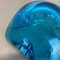 Light Blue Murano Glass Bowl or Ashtray, Italy, 1970s 16