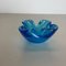 Light Blue Murano Glass Bowl or Ashtray, Italy, 1970s 3