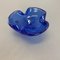 Blue Murano Bubble Glass Bowl or Ashtray, Italy, 1970s 3